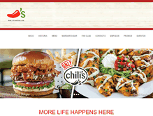 Tablet Screenshot of chilisgt.com